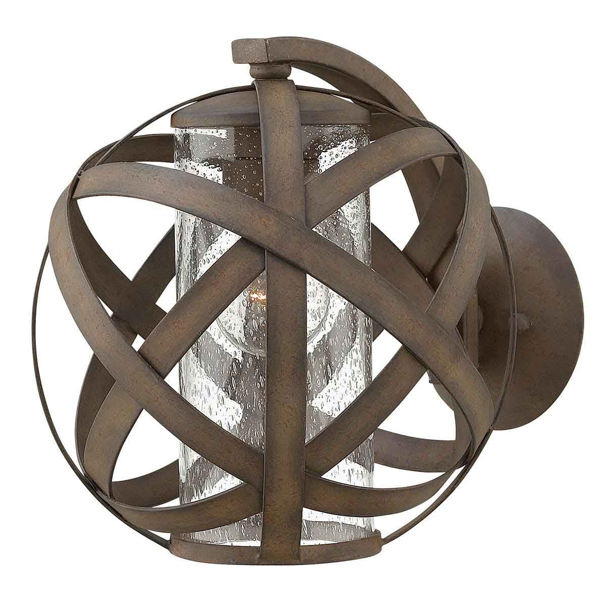 Carson Light Small Wall Lantern in Vintage Iron