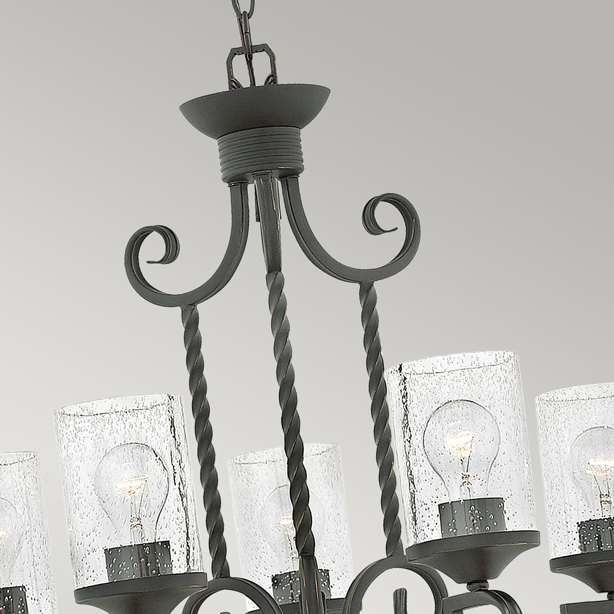 Casa Light Chandelier in Olde Black