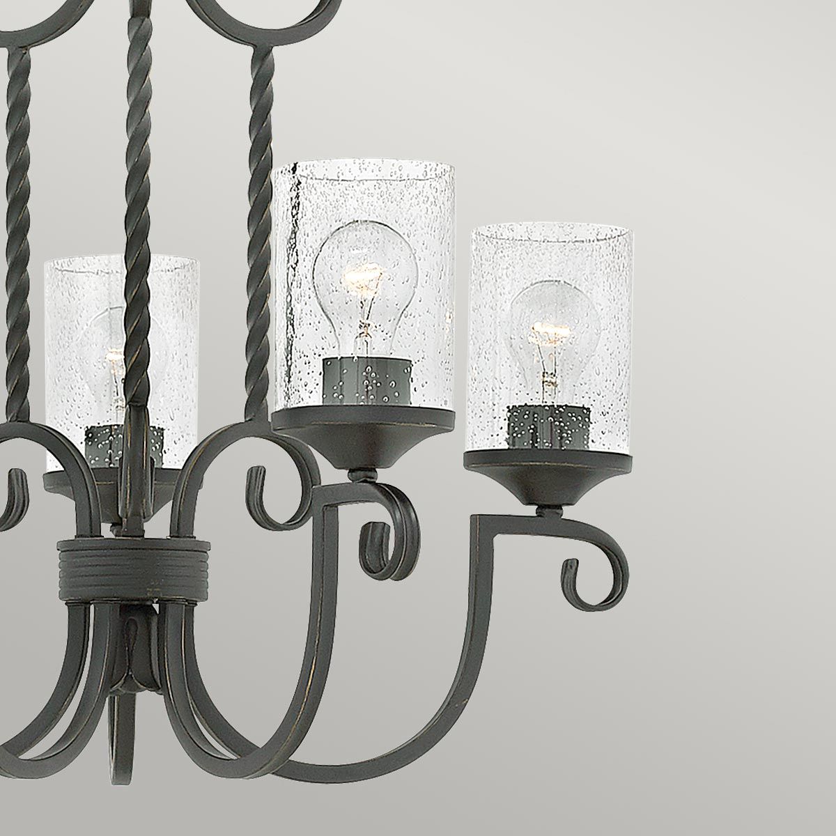 Casa Light Chandelier in Olde Black