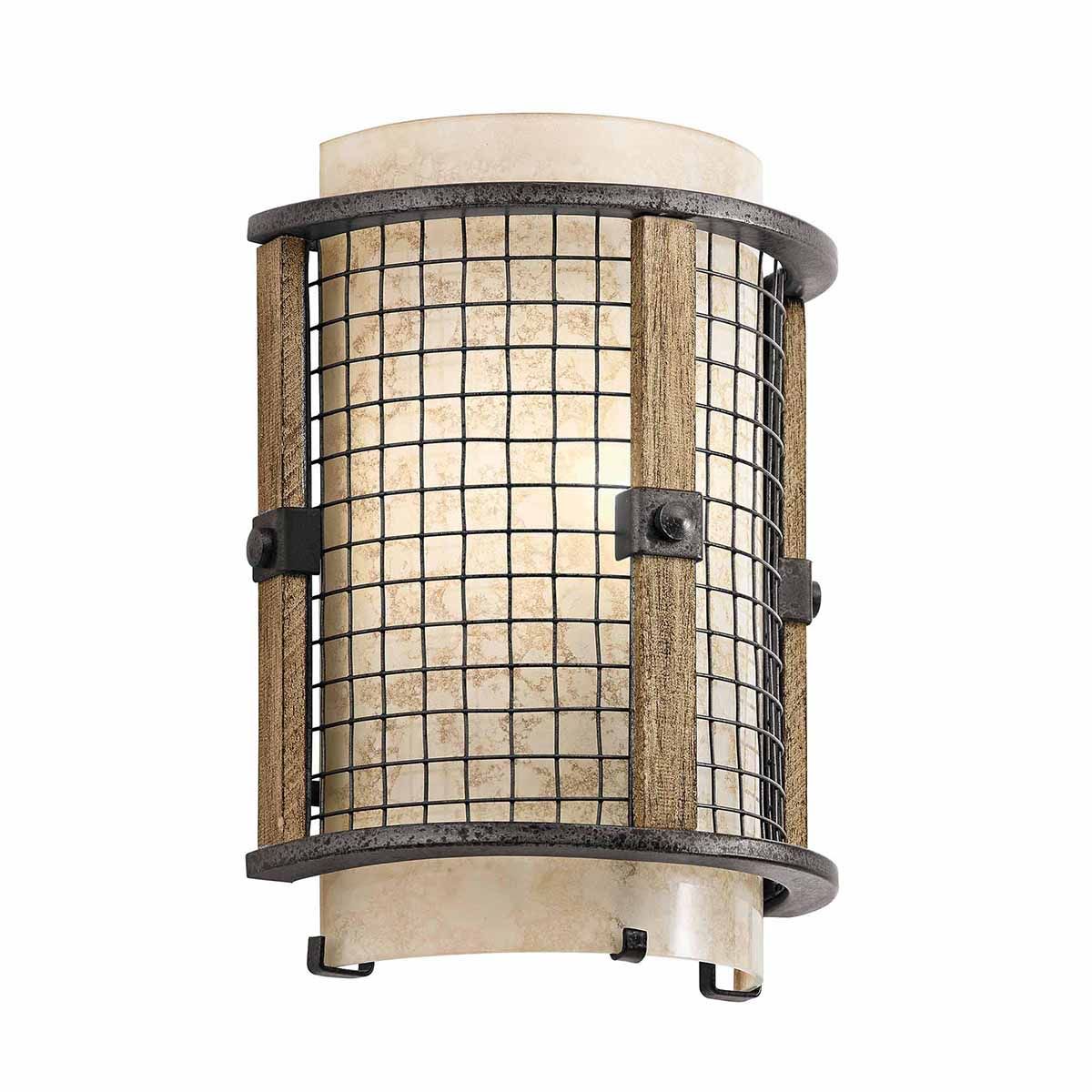 Ahrendale Light Wall Light in Anvil Iron