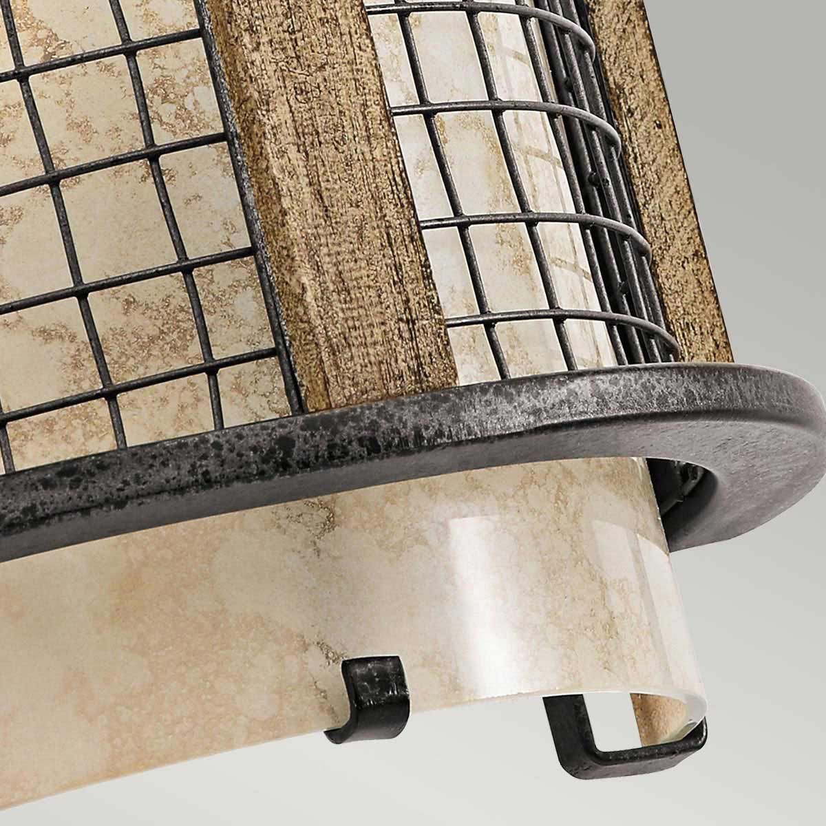 Ahrendale Light Wall Light in Anvil Iron
