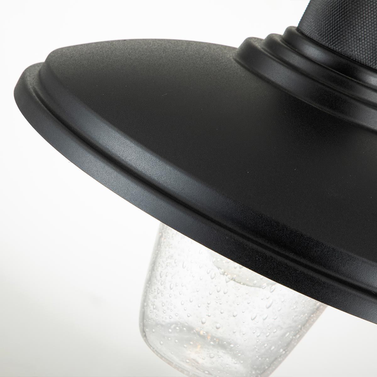 Allenbury Light Outdoor Pendant in Textured Black