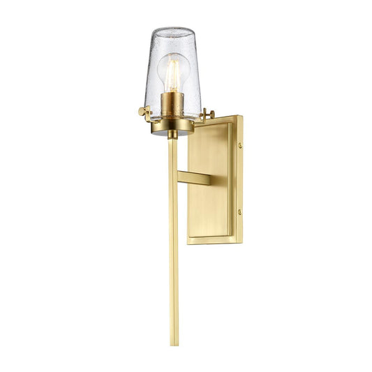 Alton Light Wall Light in Brushed Brass