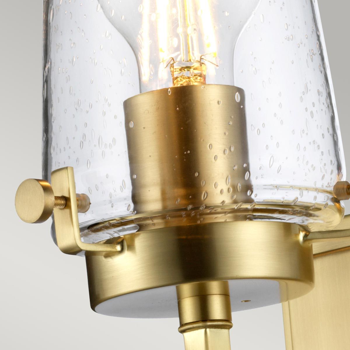 Alton Light Wall Light in Brushed Brass