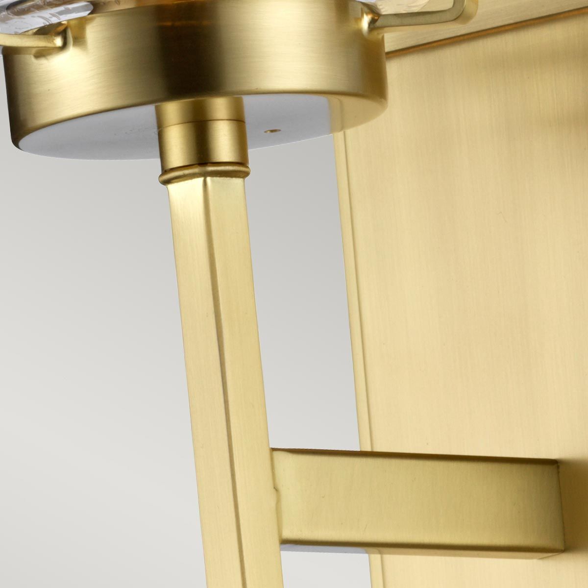 Alton Light Wall Light in Brushed Brass