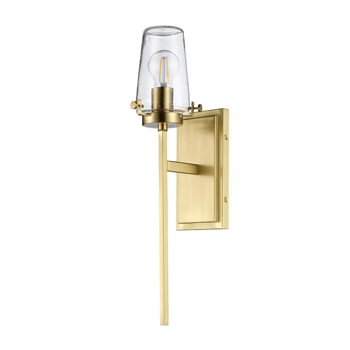 Alton Light Wall Light in Brushed Brass