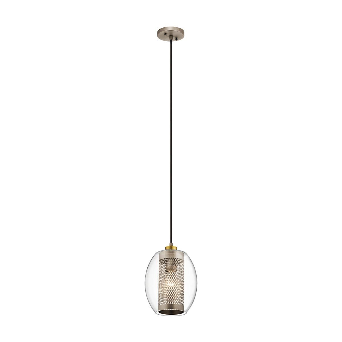 Asher Light Mini Pendant in Antique Pewter