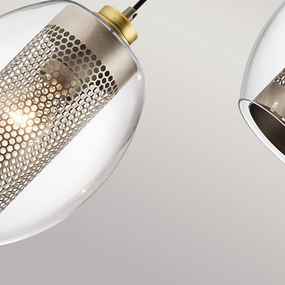 Asher Light Mini Pendant in Antique Pewter