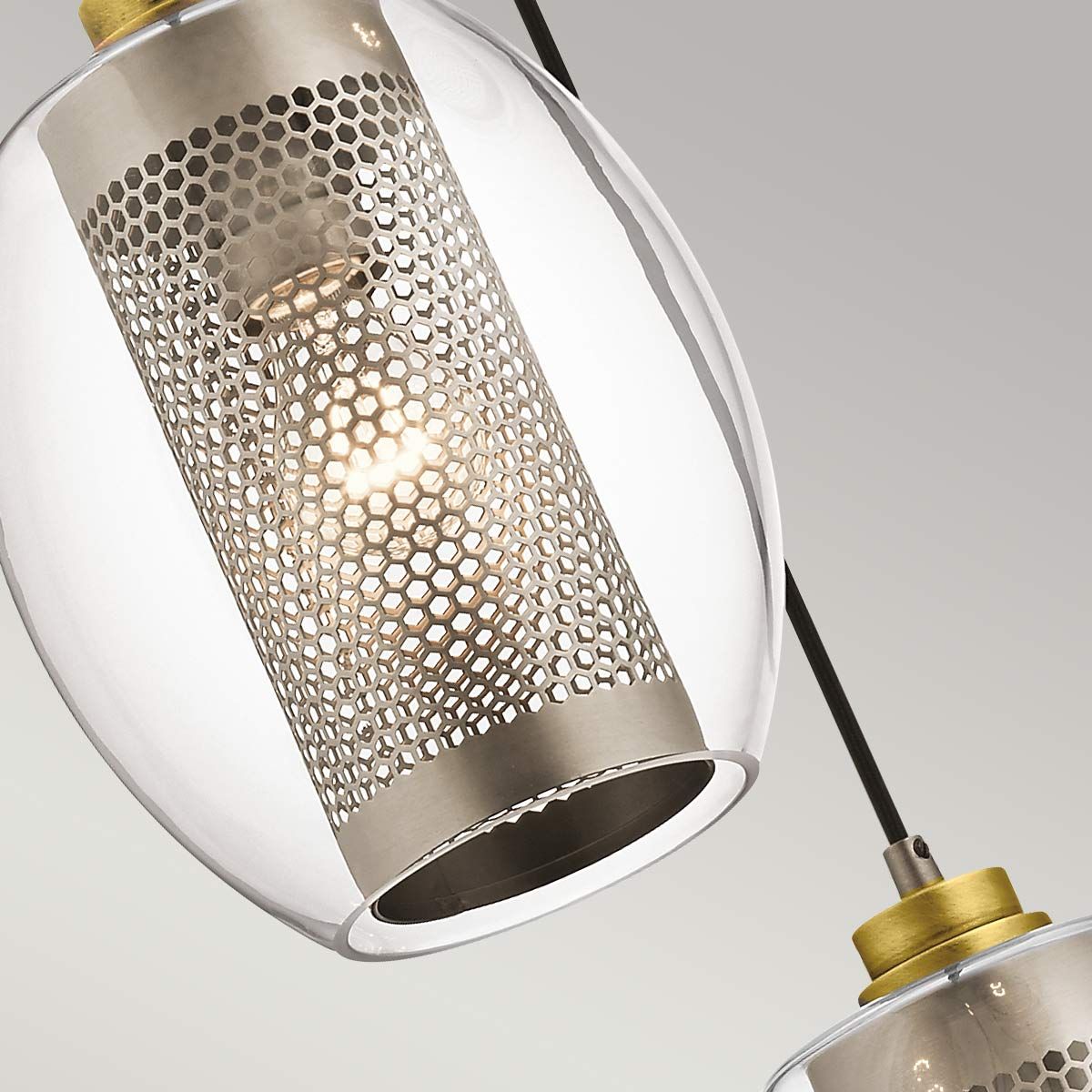 Asher Light Mini Pendant in Antique Pewter