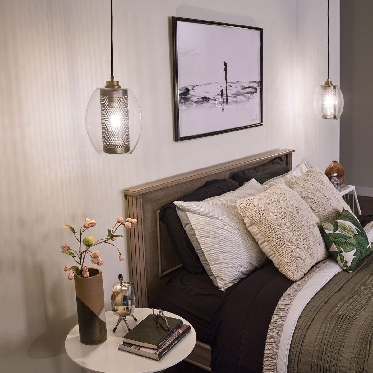 Asher Light Mini Pendant in Antique Pewter