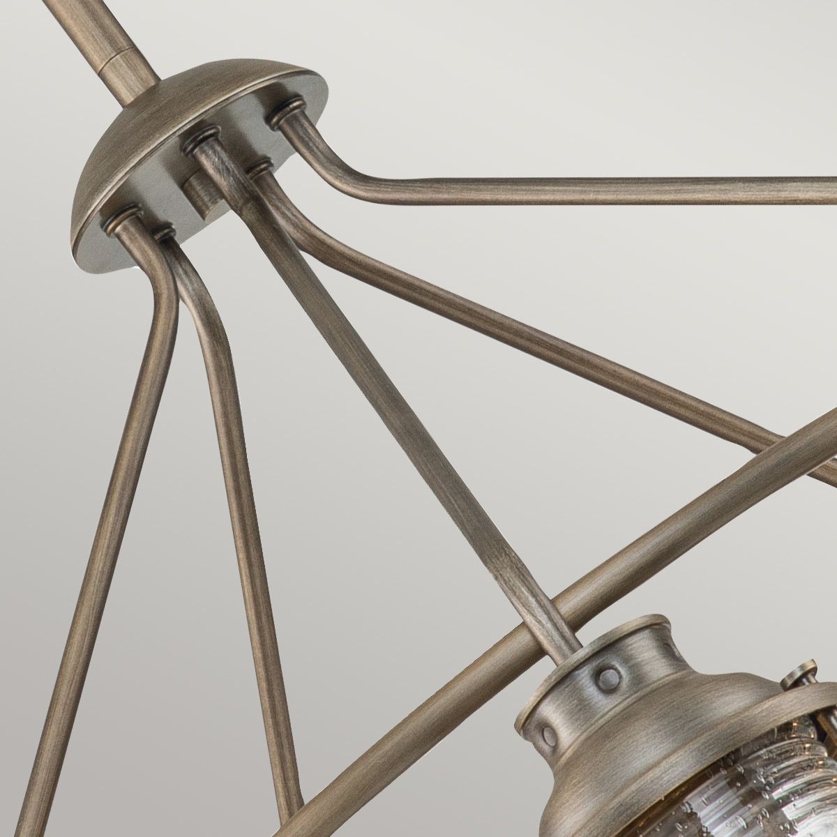 Ashland Bay Light Outdoor Chandelier in Burnished Bronze