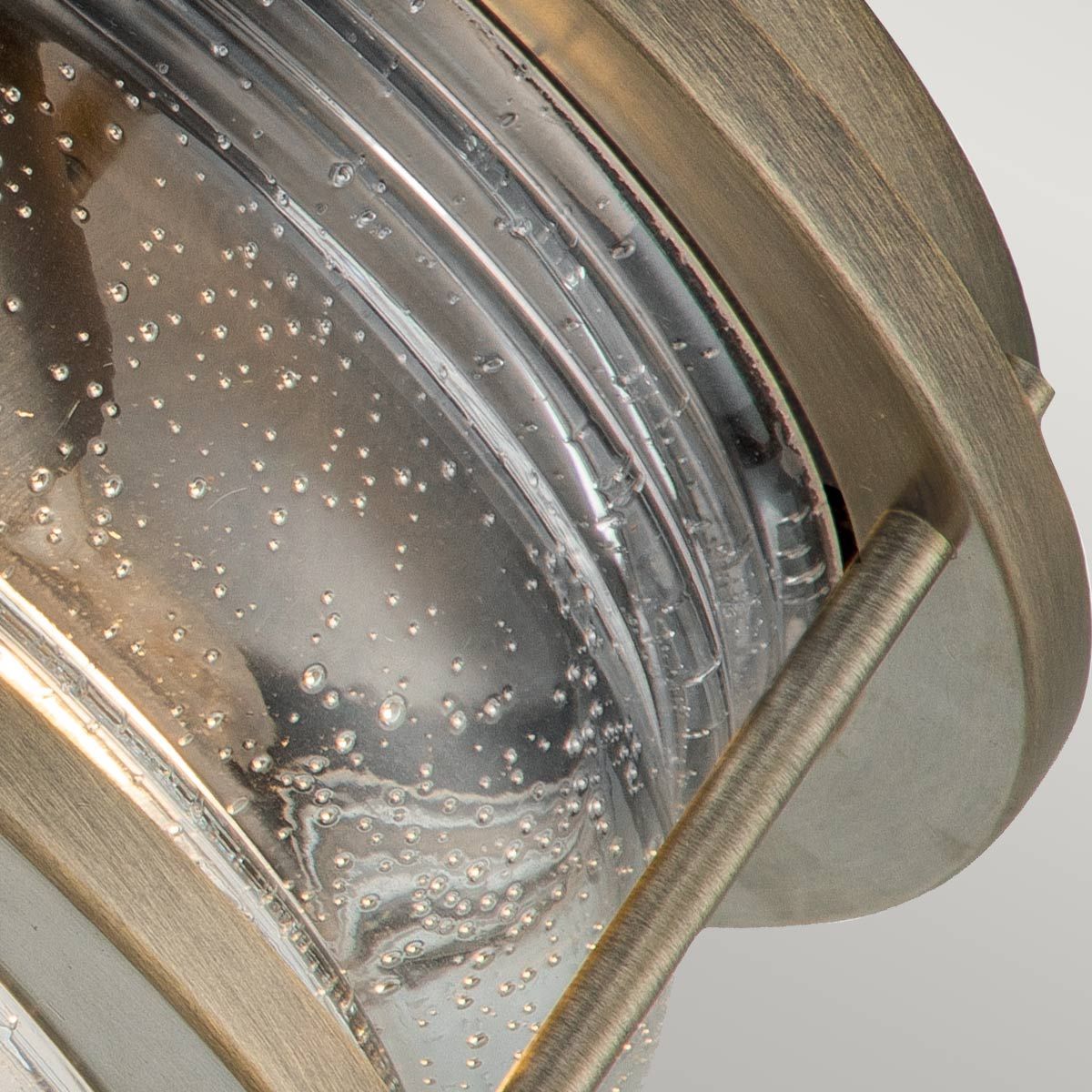 Ashland Bay Light Outdoor Ceiling Flush in Burnished Bronze