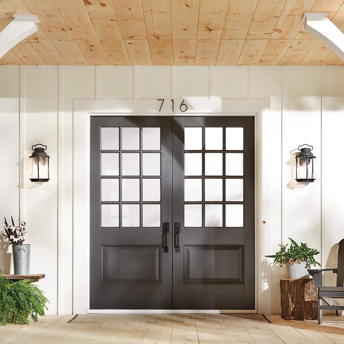 Ashland Bay Light Large Wall Lantern in Weathered Zinc