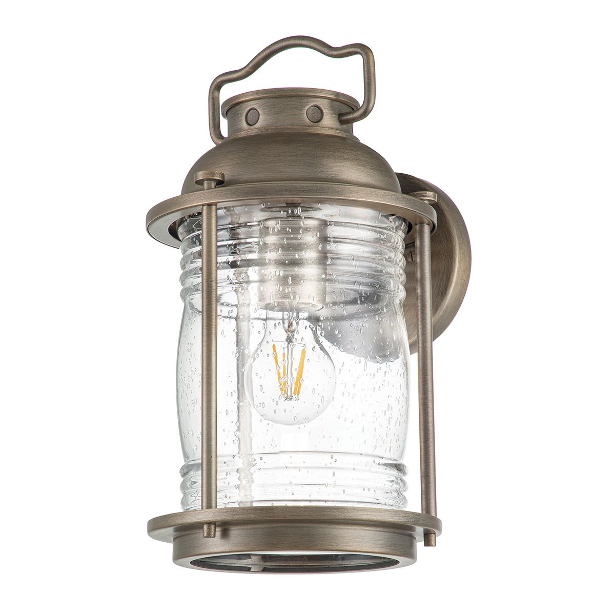 Ashland Bay Light Medium Wall Lantern in Burnished Bronze