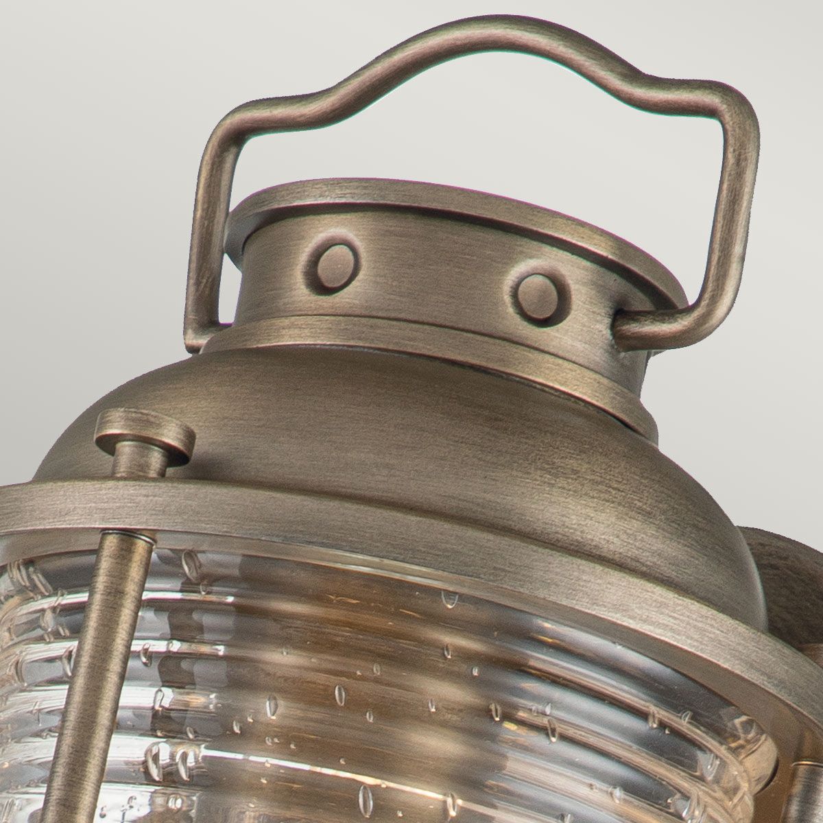 Ashland Bay Light Small Wall Lantern in Burnished Bronze