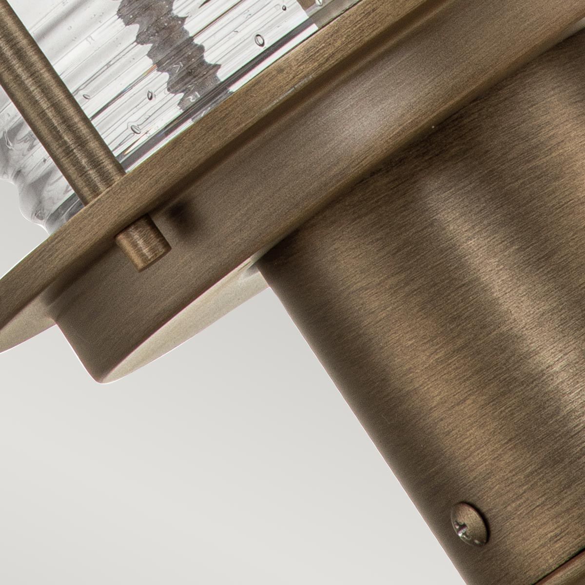 Ashland Bay Light Medium Pedestal Lantern in Burnished Bronze