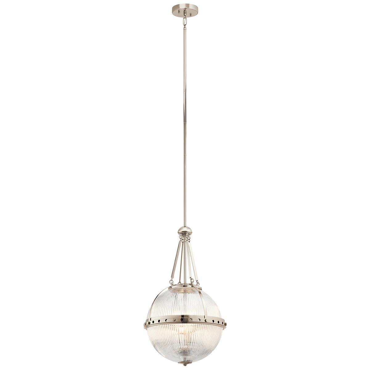 Aster Light Pendant in Polished Nickel