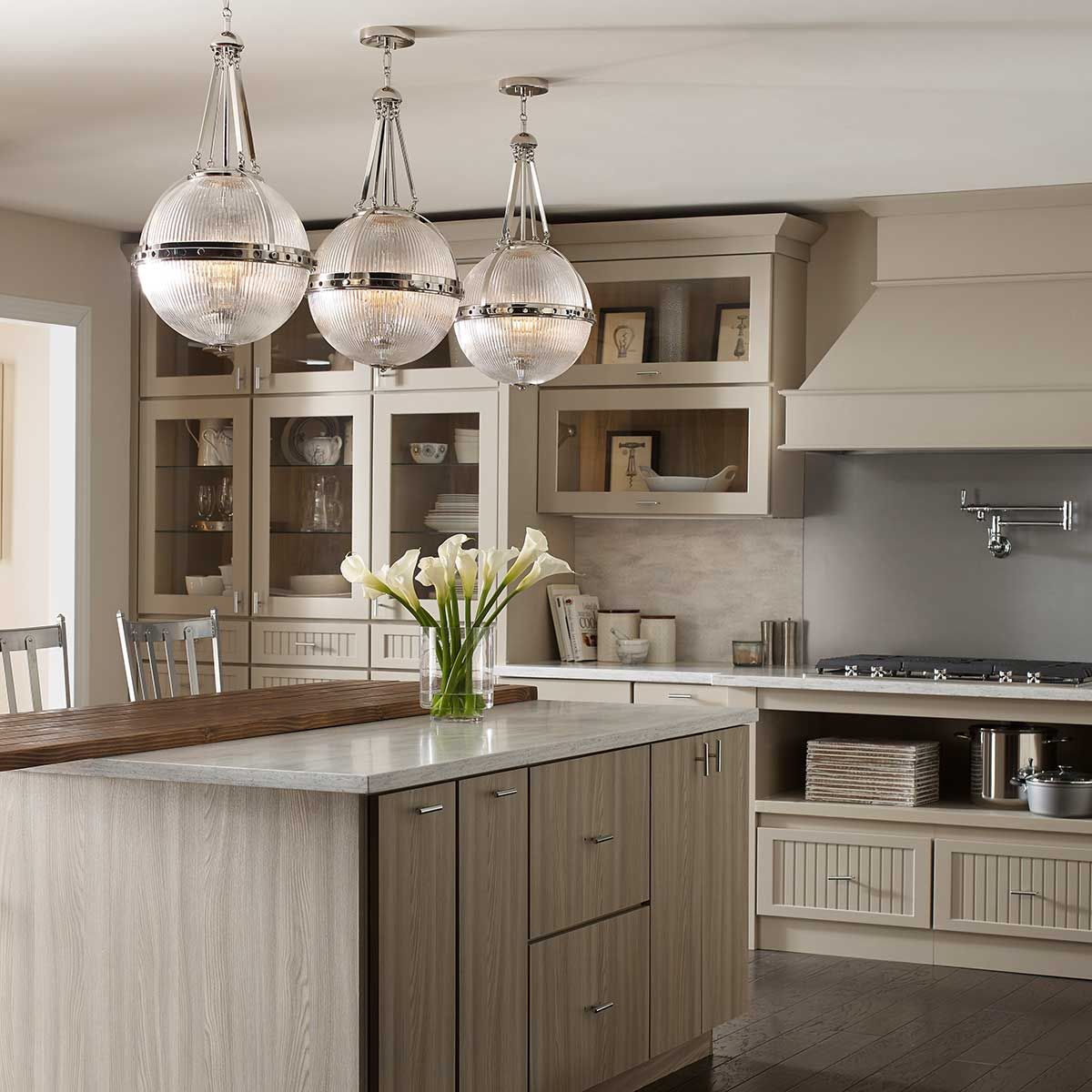 Aster Light Pendant in Polished Nickel