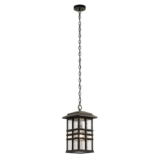Beacon Square Light Chain Lantern in Olde Bronze