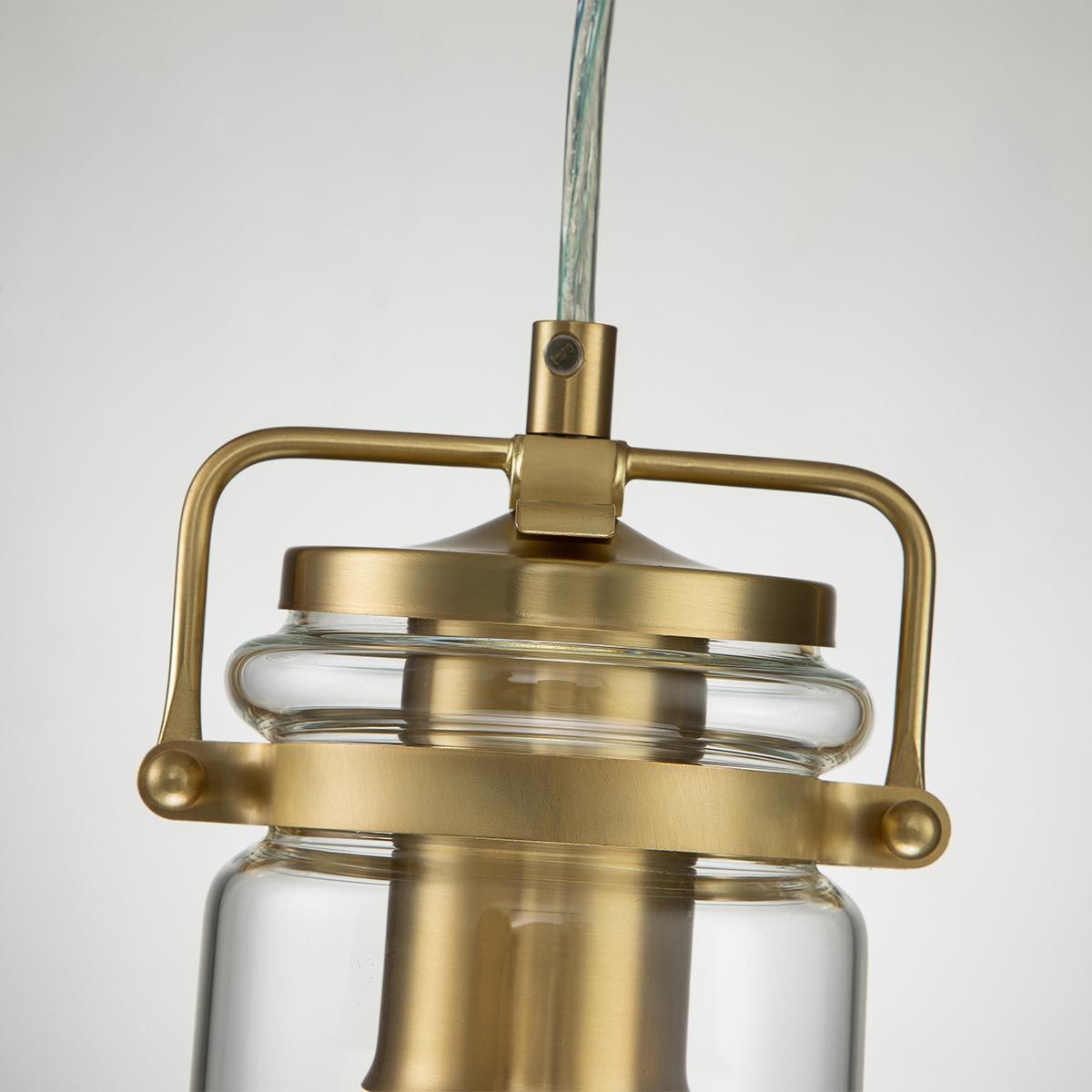 Brinley Light Mini Pendant in Brushed Brass