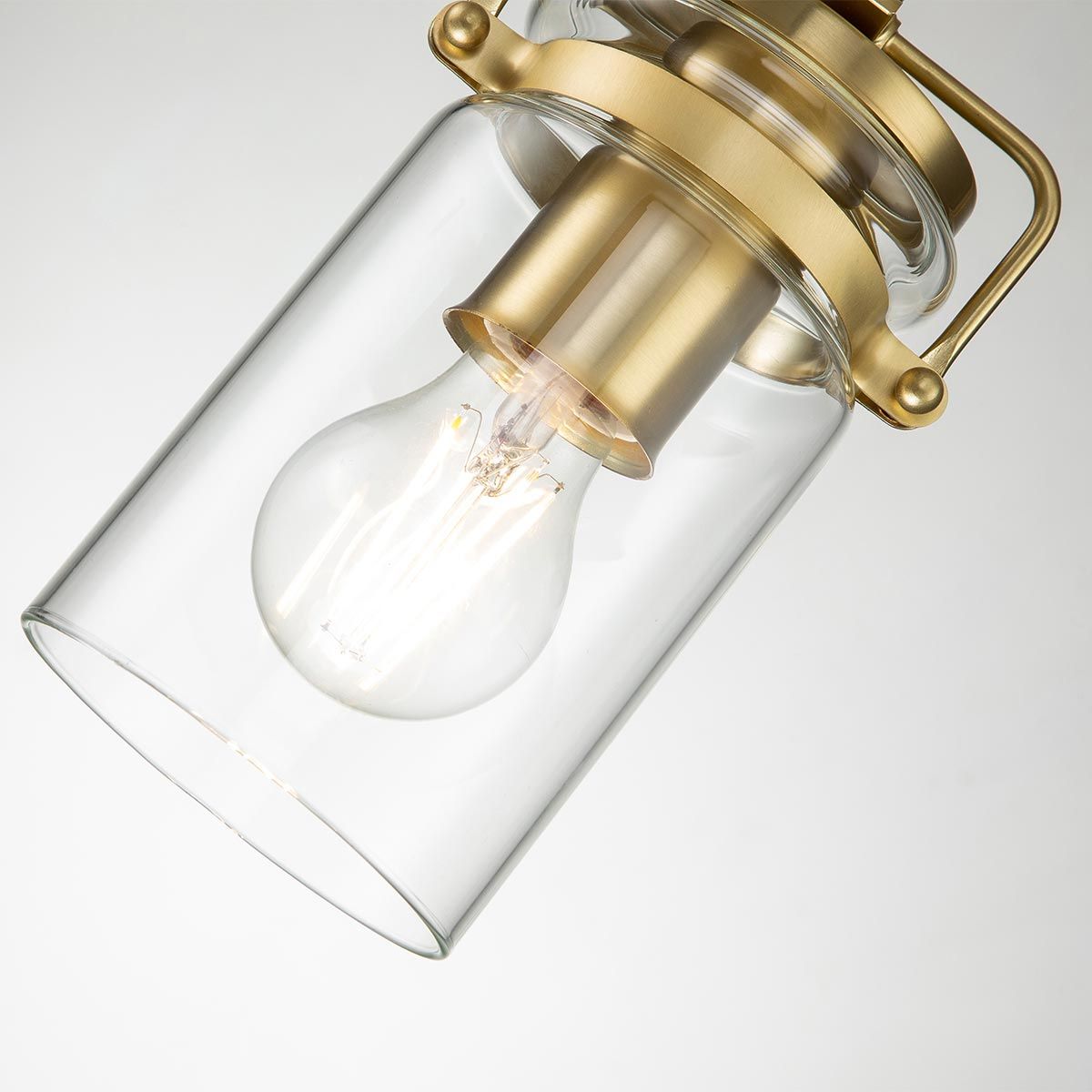Brinley Light Mini Pendant in Brushed Brass