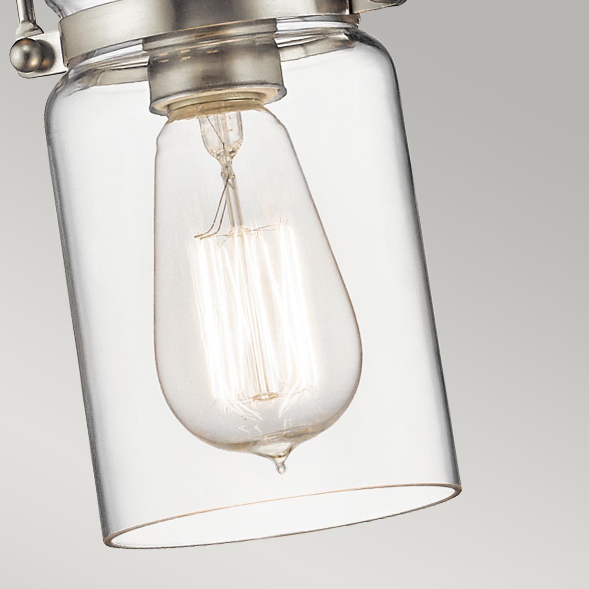 Brinley Light Mini Pendant in Brushed Nickel