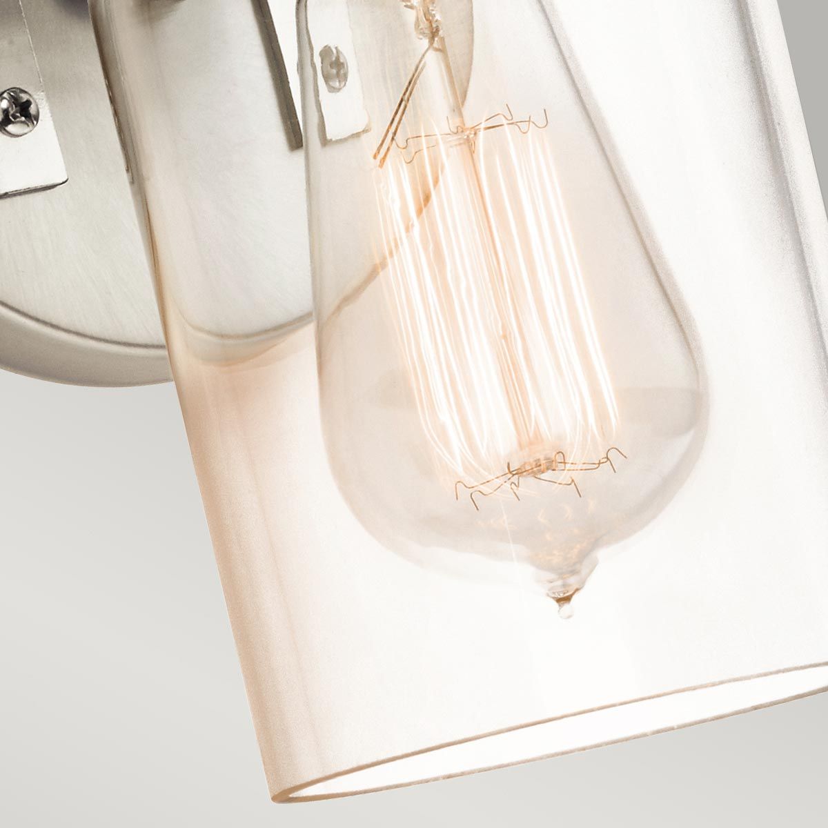 Brinley Light Wall Light in Brushed Nickel