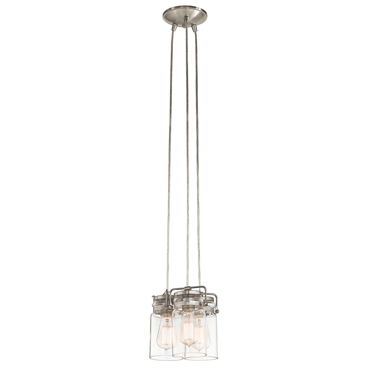 Brinley Light Pendant in Brushed Nickel