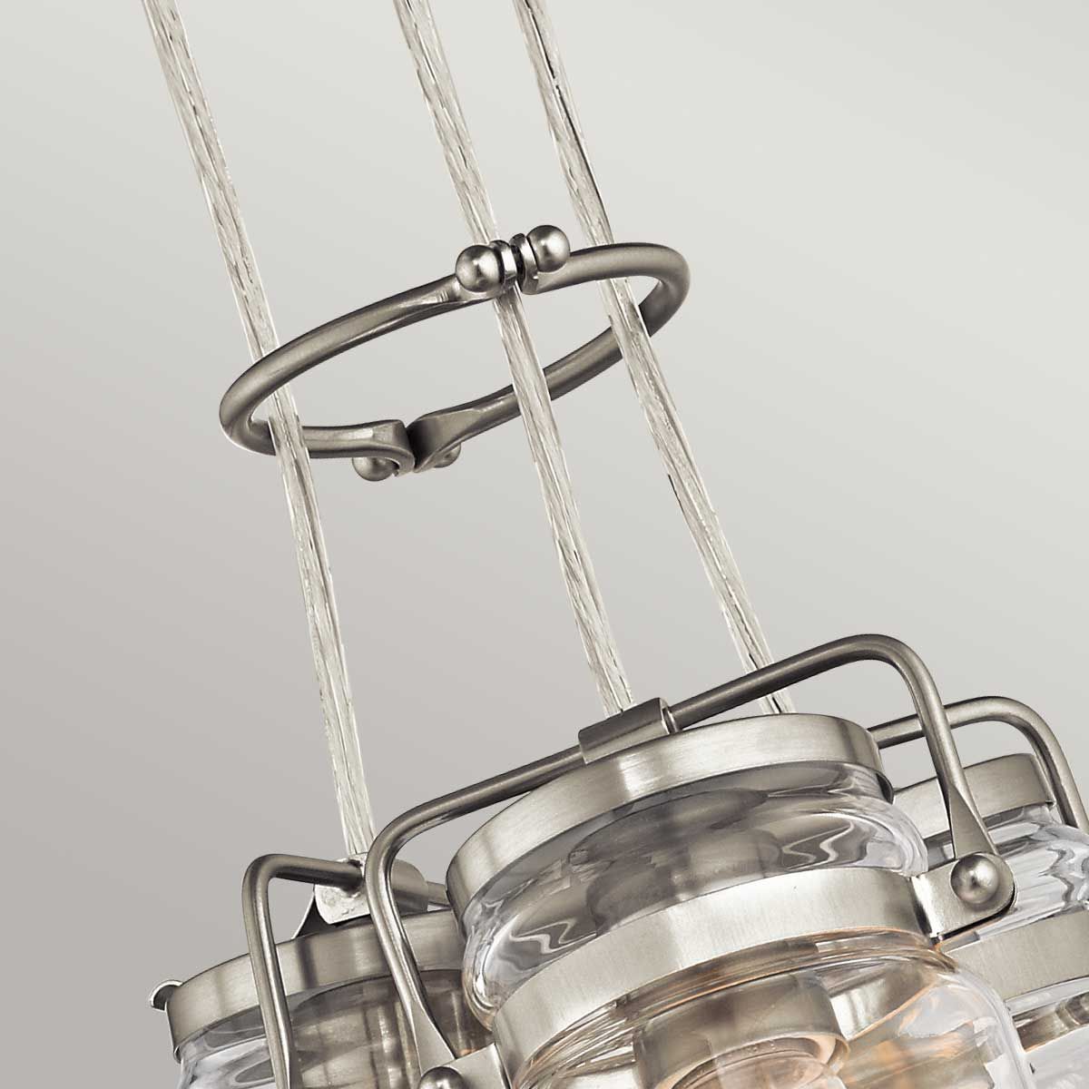 Brinley Light Pendant in Brushed Nickel