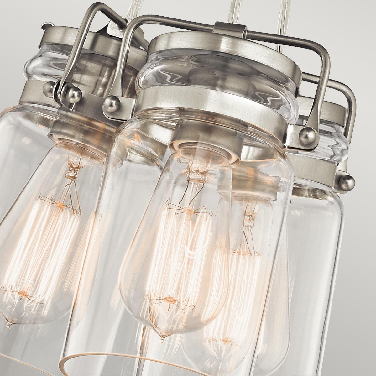 Brinley Light Pendant in Brushed Nickel