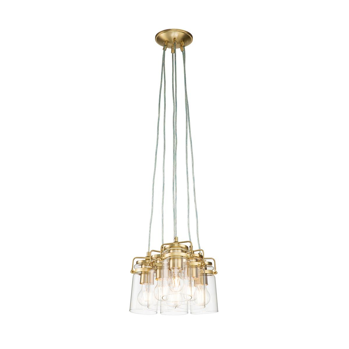 Brinley Light Pendant in Brushed Brass