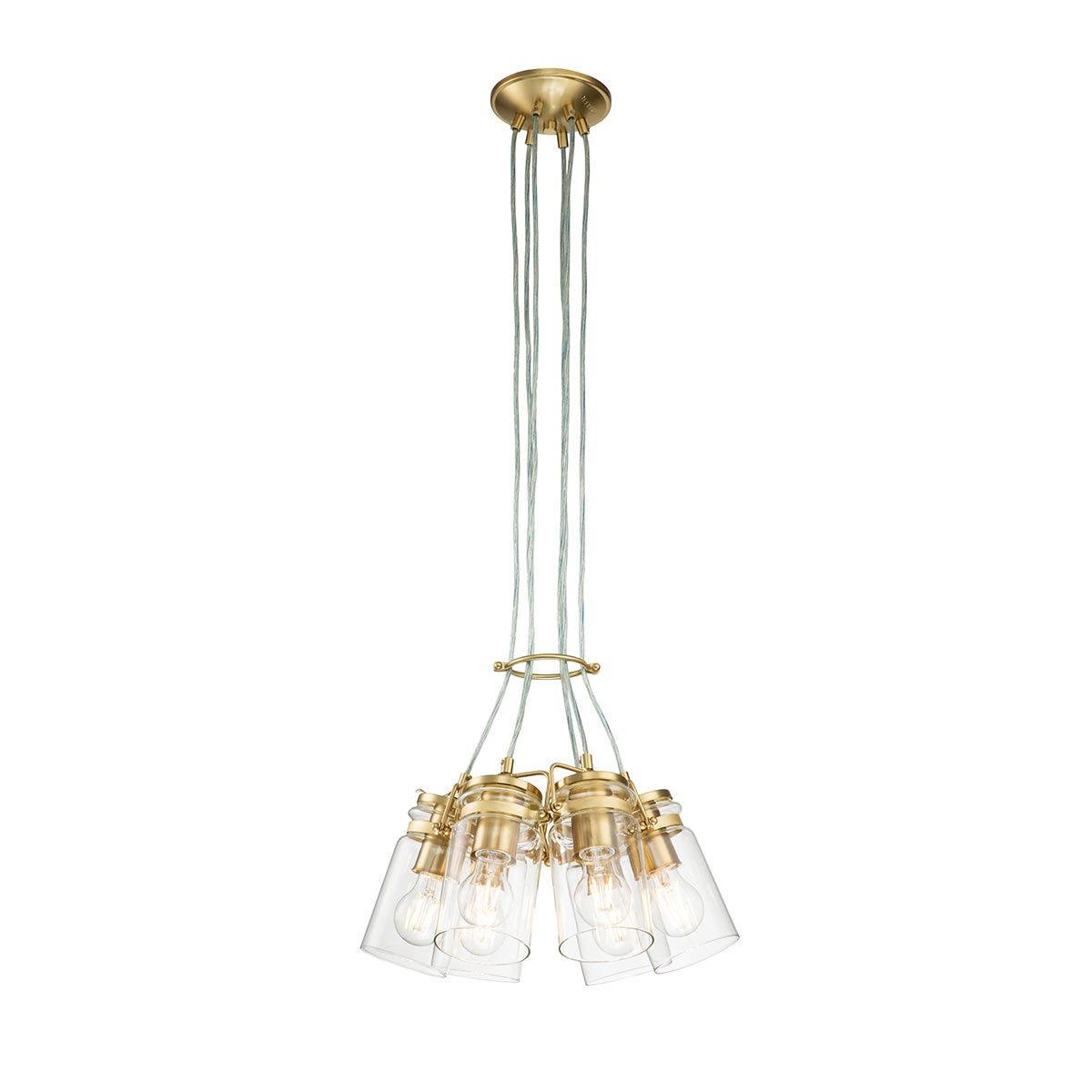 Brinley Light Pendant in Brushed Brass