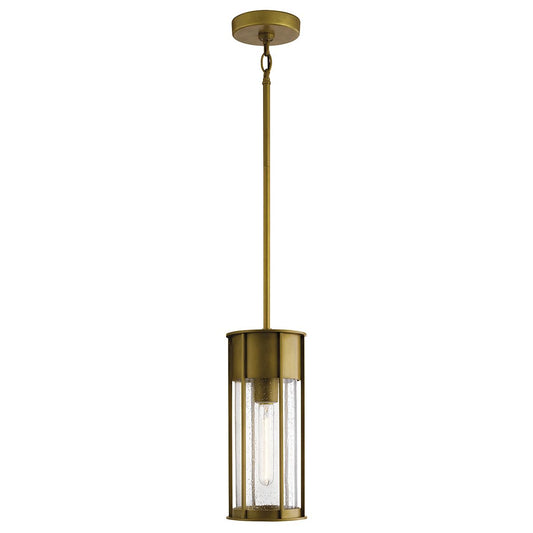 Camillo Outdoor Pendant in Painted Natural Brass