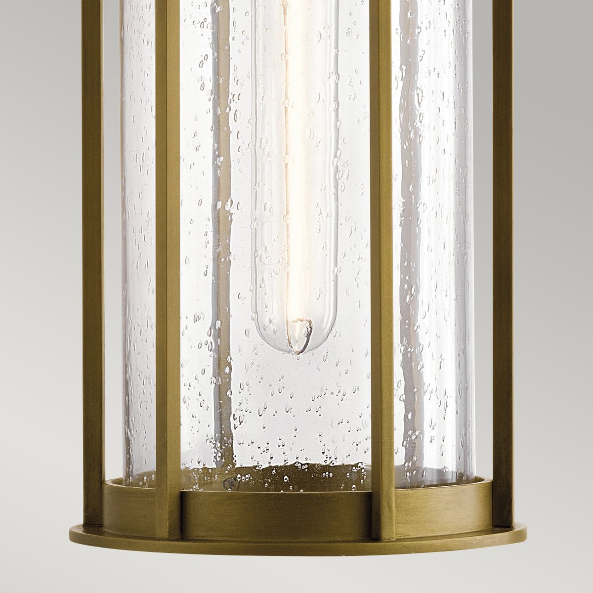 Camillo Outdoor Pendant in Painted Natural Brass