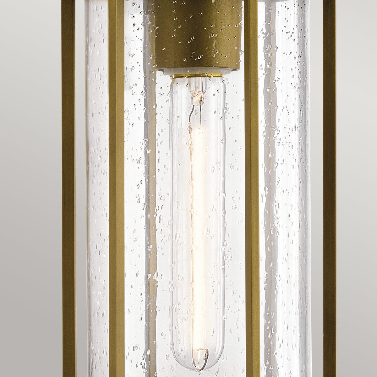 Camillo Outdoor Pendant in Painted Natural Brass