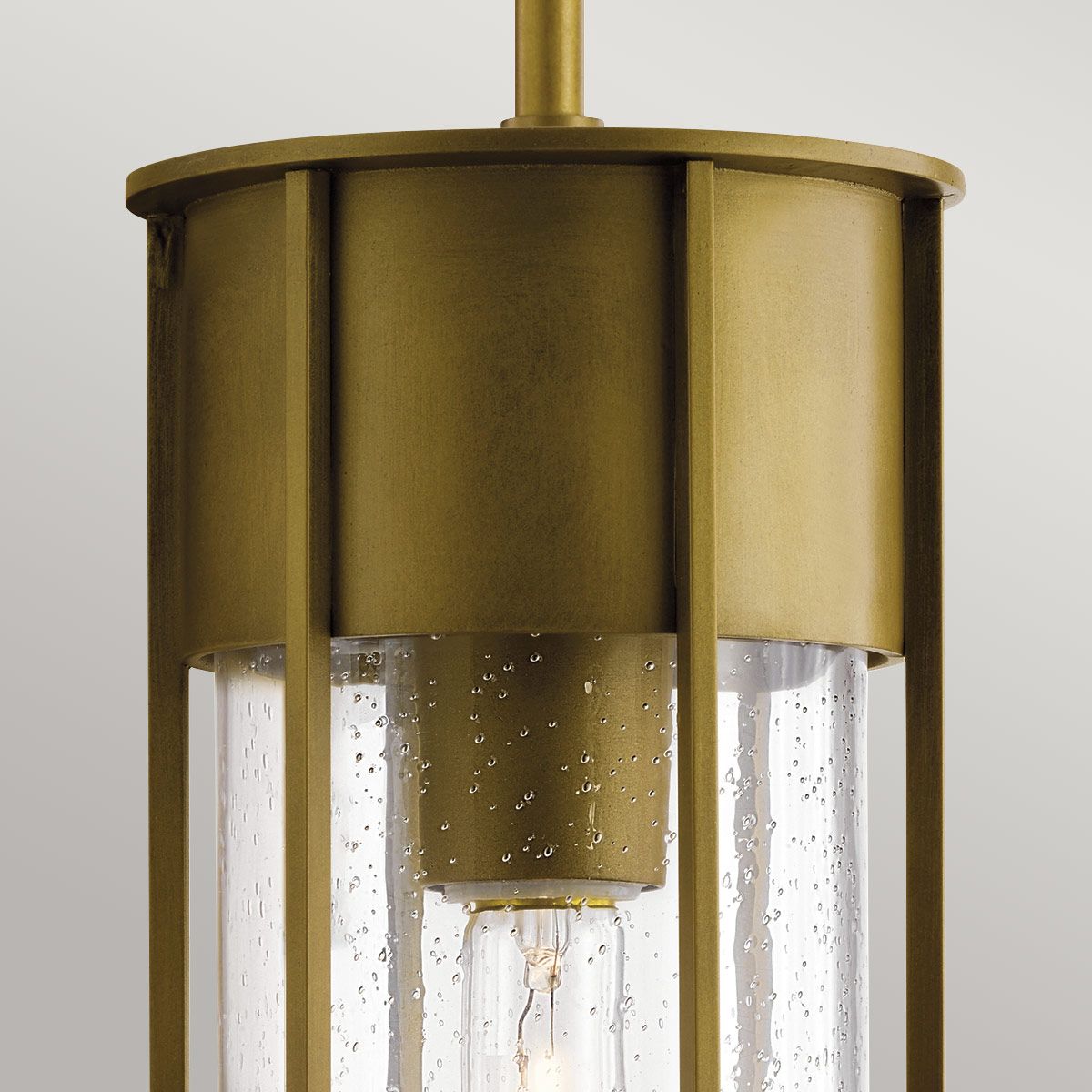Camillo Outdoor Pendant in Painted Natural Brass