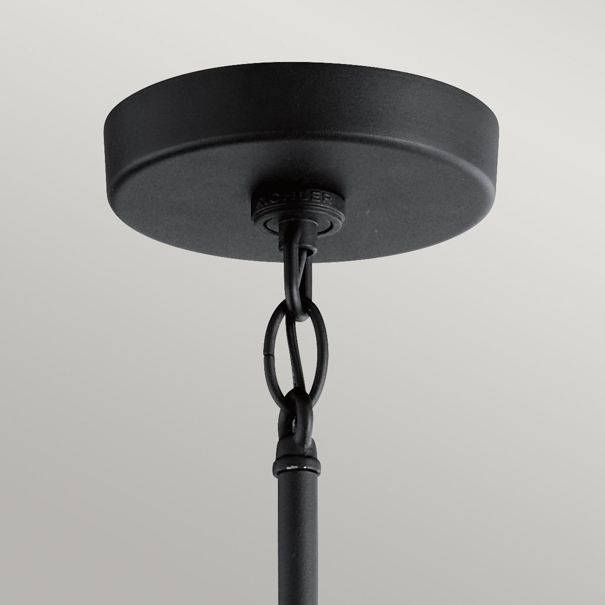 Camillo Outdoor Pendant in Textured Black