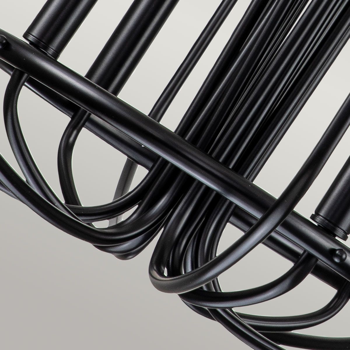 Capitol Hill Light Chandelier in Black