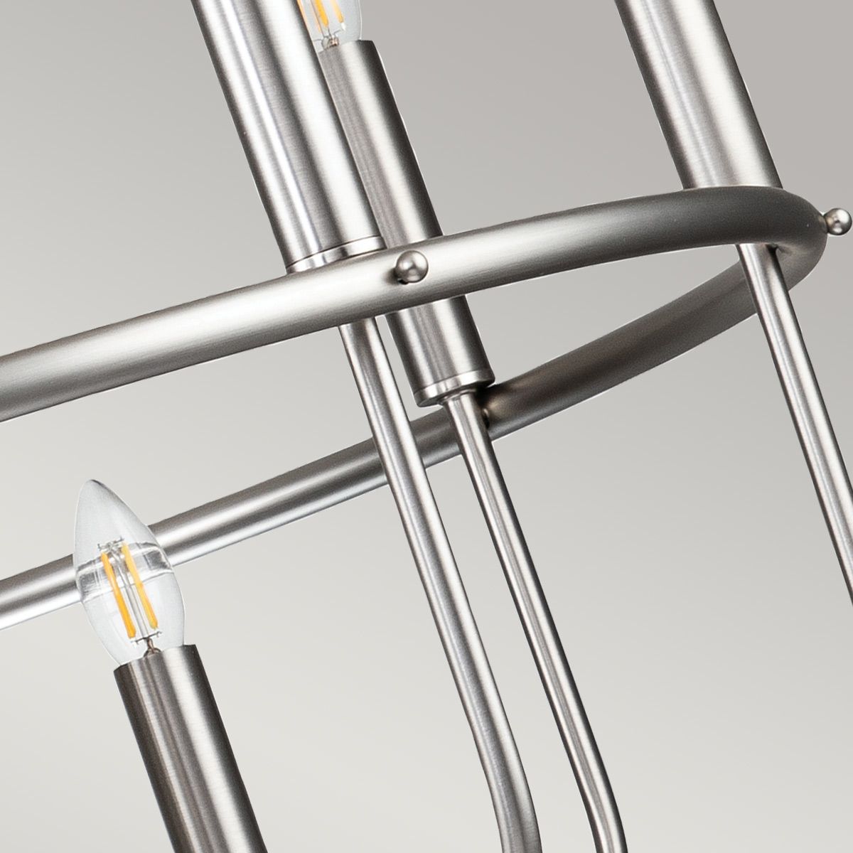 Capitol Hill Light Chandelier in Brushed Nickel