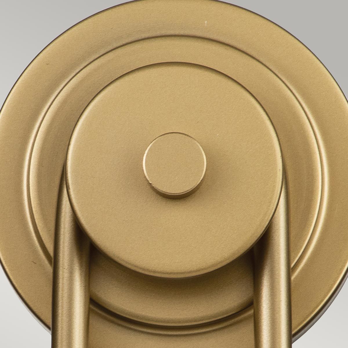 Capitol Hill In Light Wall Light Painted Natural Brass
