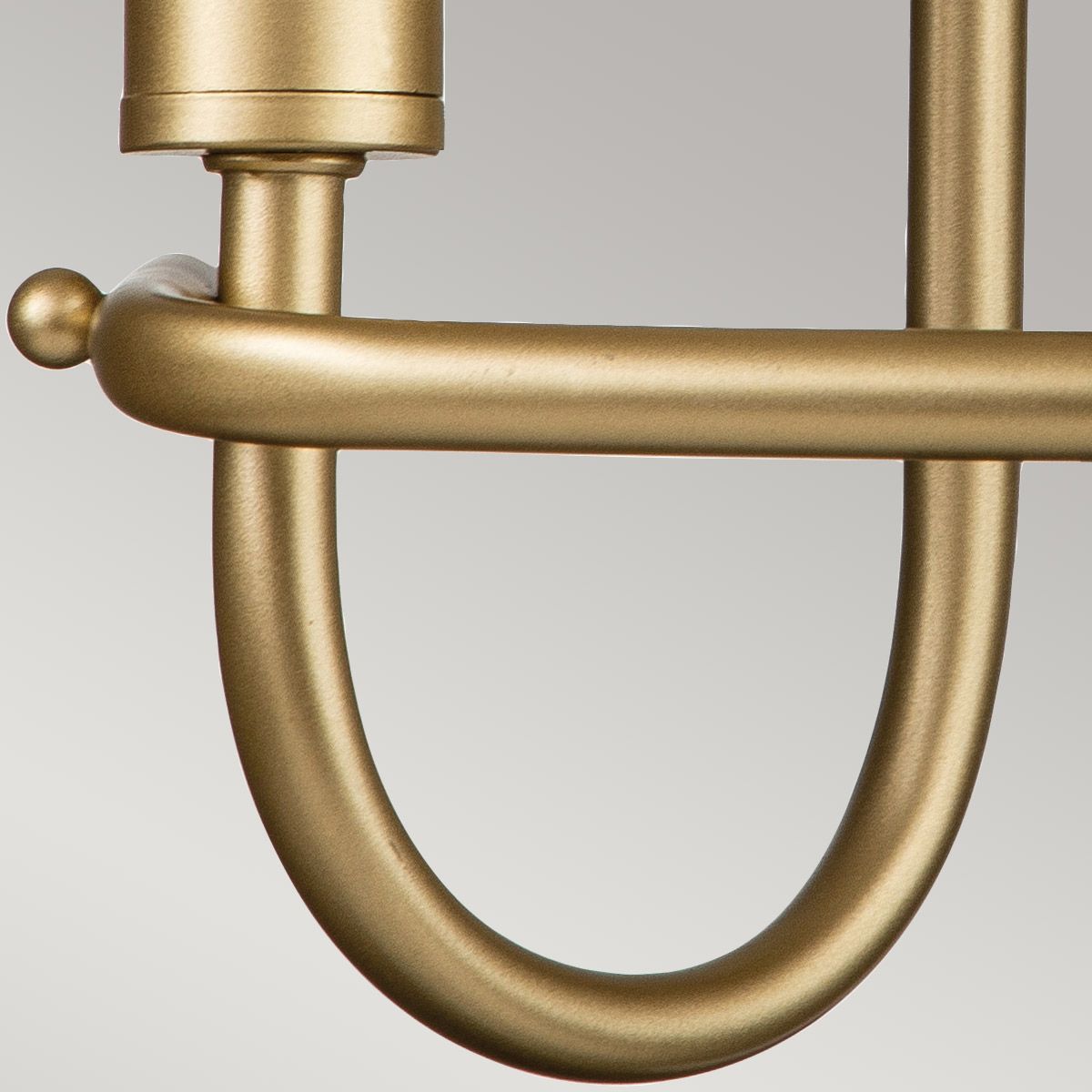 Capitol Hill In Light Wall Light Painted Natural Brass