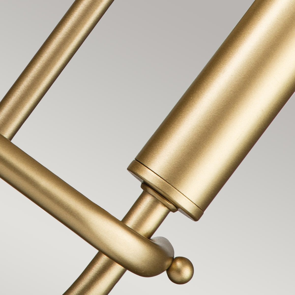 Capitol Hill In Light Wall Light Painted Natural Brass