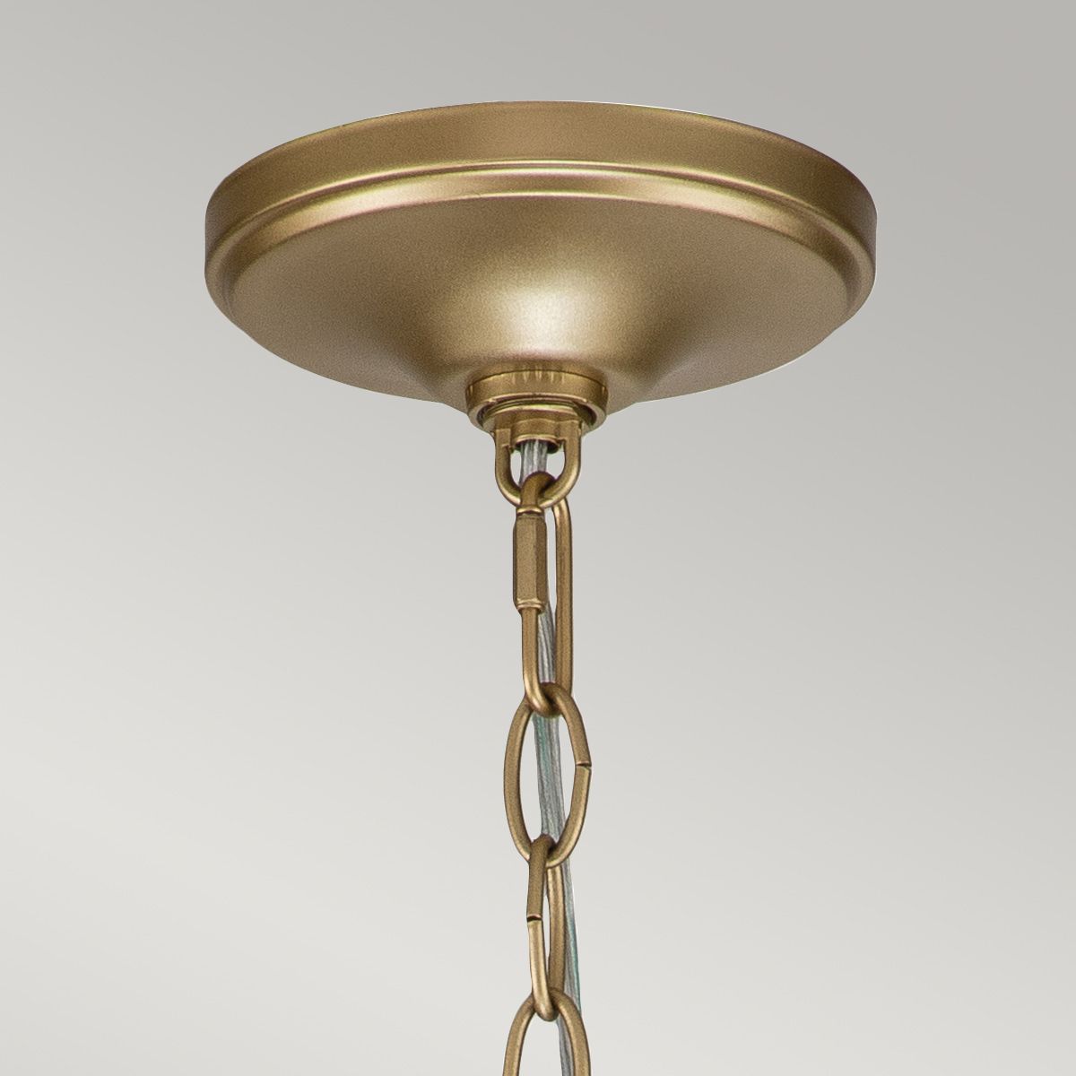 Capitol Hill In Light Chandelier In Painted Natural Brass