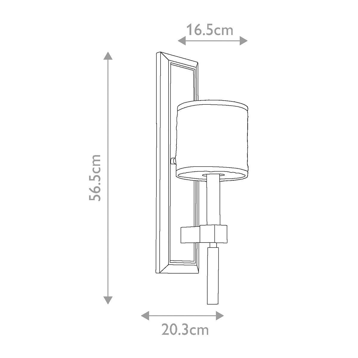 Celestial Light Wall Light in Cambridge Bronze