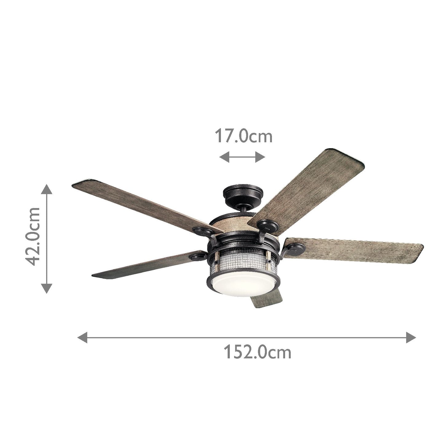 Ahrendale in Fan in Anvil Iron