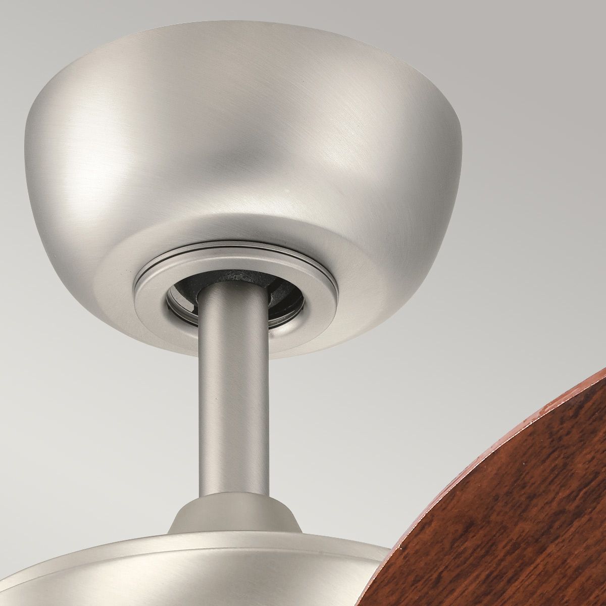 Canfield 30in / 76cm Fan Brushed Nickel