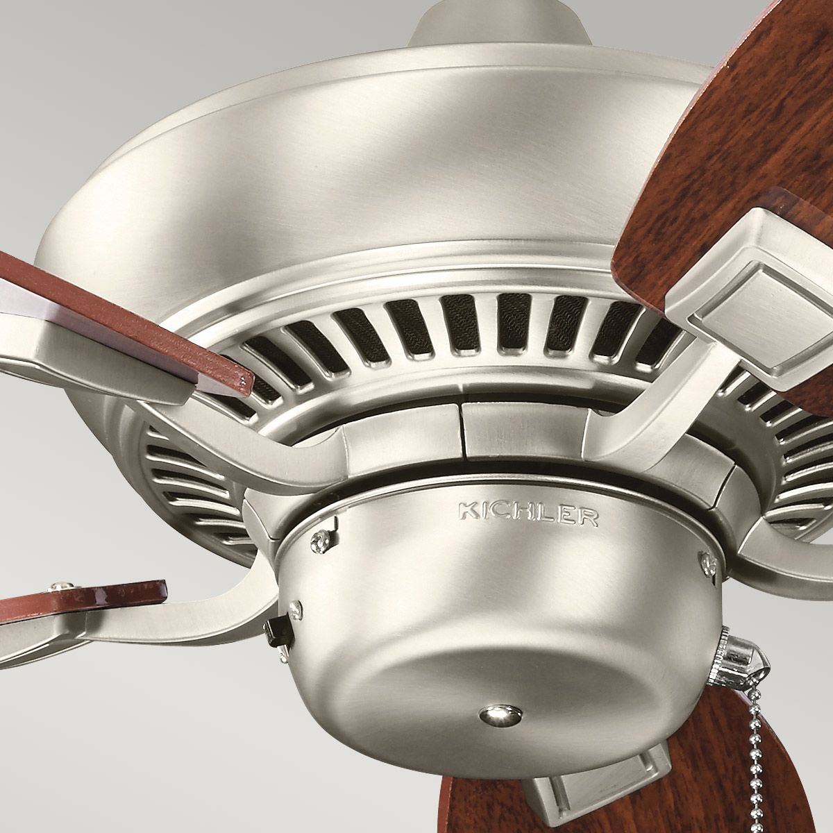 Canfield 30in / 76cm Fan Brushed Nickel