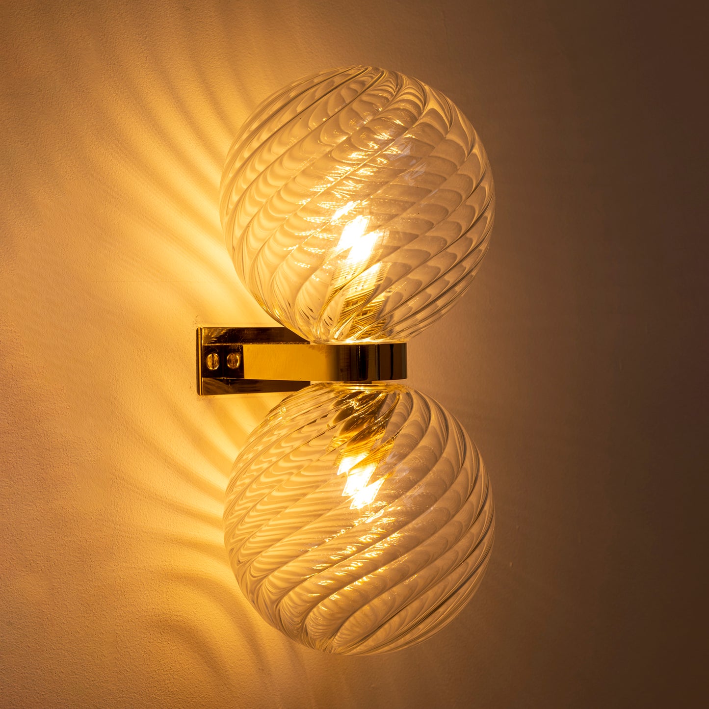 Pimlico Duo Deco Wall Light, produict shot