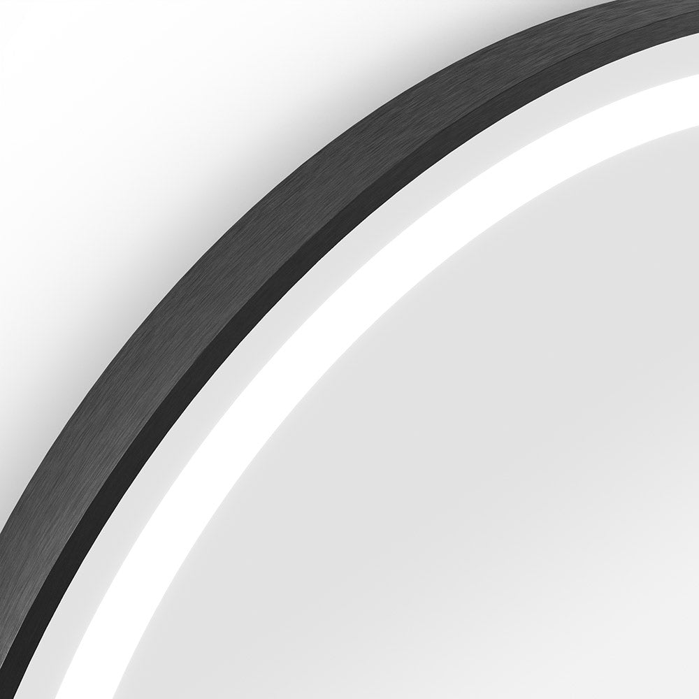 Lomax Light Round Mirror - 70cm