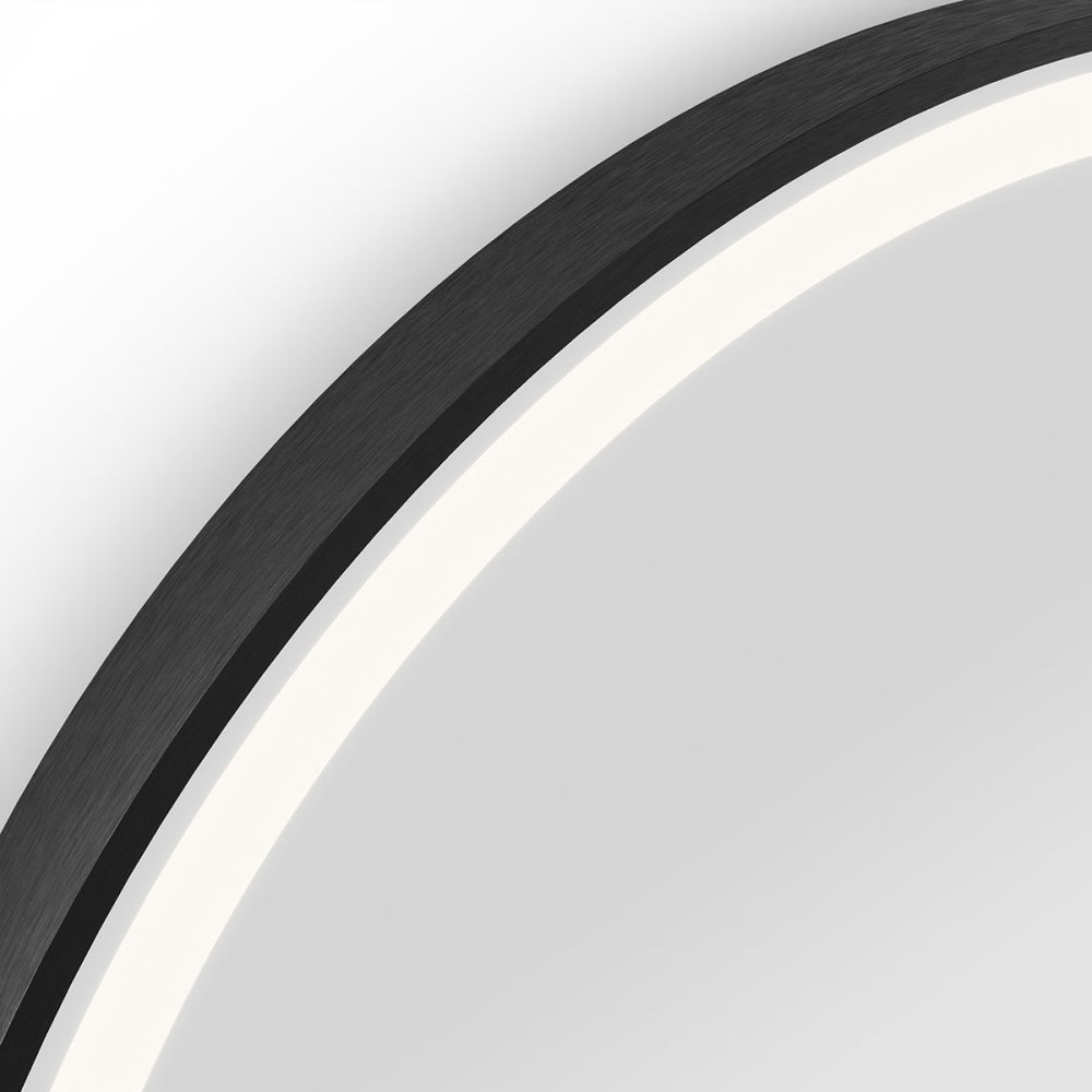 Lomax Light Arched Mirror - 50x100cm